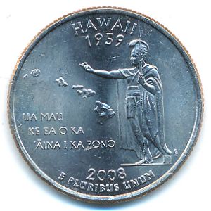 США, 1/4 доллара (2008 г.)