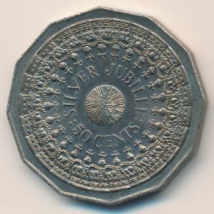 Австралия, 50 центов (1977 г.)