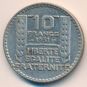 Франция, 10 франков (1931 г.)