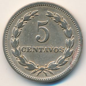 Сальвадор, 5 сентаво (1944 г.)