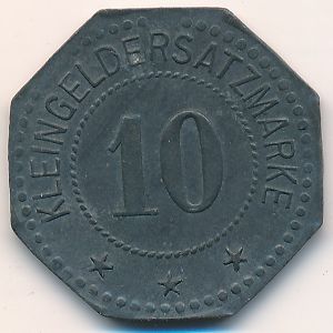 Пирмазенс., 10 пфеннигов (1917 г.)