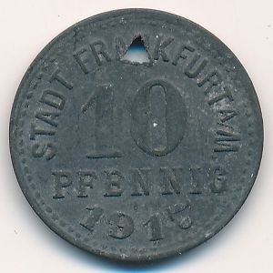 Frankfurt, 10 пфеннигов, 1917