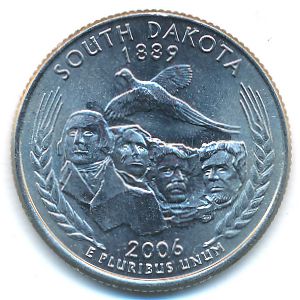 США, 1/4 доллара (2006 г.)
