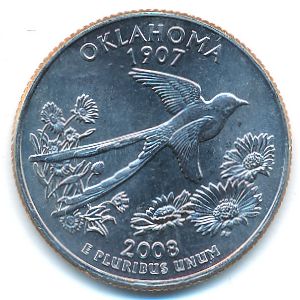 США, 1/4 доллара (2008 г.)