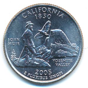 США, 1/4 доллара (2005 г.)