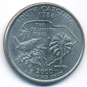 США, 1/4 доллара (2000 г.)