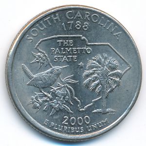 США, 1/4 доллара (2000 г.)