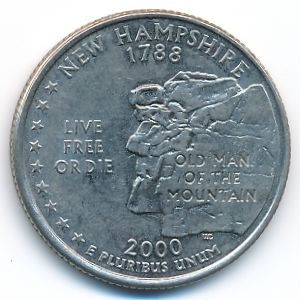 США, 1/4 доллара (2000 г.)