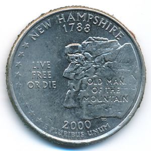 США, 1/4 доллара (2000 г.)