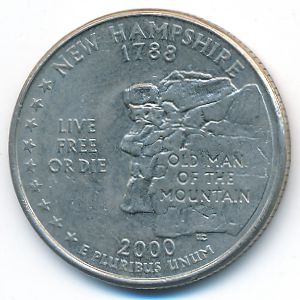 США, 1/4 доллара (2000 г.)