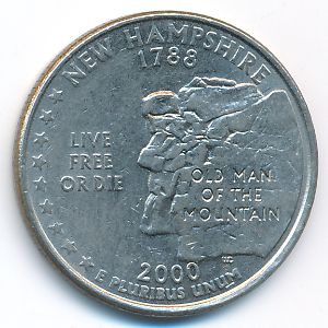 США, 1/4 доллара (2000 г.)