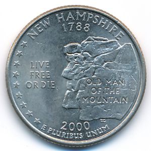 США, 1/4 доллара (2000 г.)