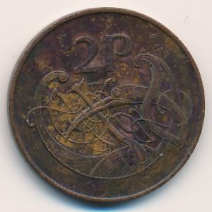 Ирландия, 2 пенса (1971 г.)