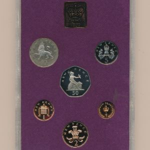 Великобритания, Набор монет (1980 г.)