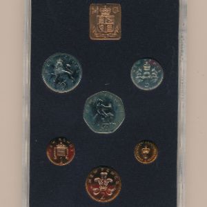 Великобритания, Набор монет (1976 г.)