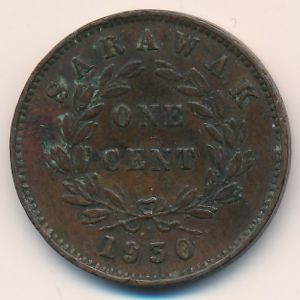 Саравак, 1 цент (1930 г.)