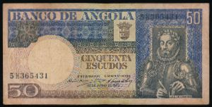 Ангола, 50 эскудо (1973 г.)