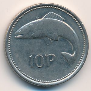 Ирландия, 10 пенсов (1993 г.)