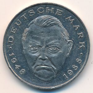ФРГ, 2 марки (1988 г.)
