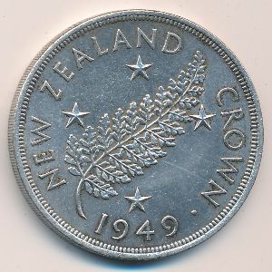 Новая Зеландия, 1 крона (1949 г.)