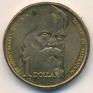 Австралия, 1 доллар (1996 г.)