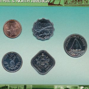 Багамские острова, Набор монет
