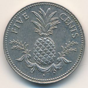 Багамские острова, 5 центов (1981 г.)