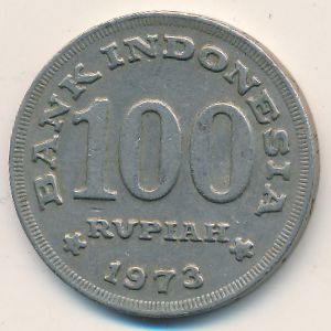 Индонезия, 100 рупий (1973 г.)