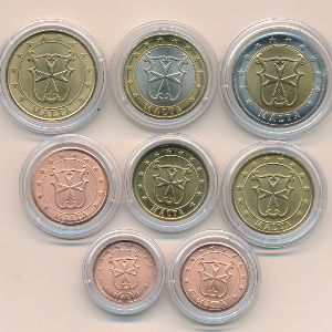 Malta., Набор монет