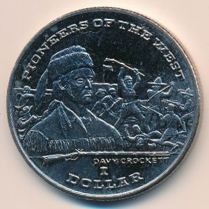 Liberia, 1 dollar, 1996