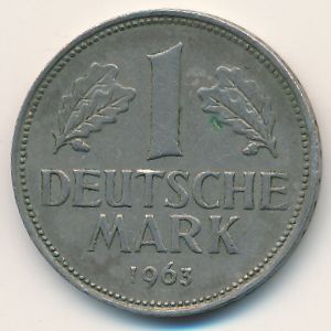 ФРГ, 1 марка (1963 г.)