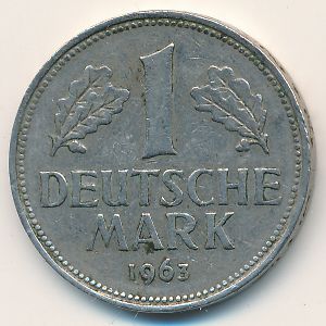 ФРГ, 1 марка (1963 г.)