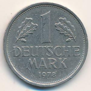 ФРГ, 1 марка (1978 г.)