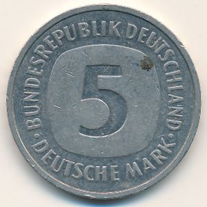 ФРГ, 5 марок (1994 г.)