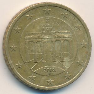 Германия, 50 евроцентов (2002 г.)