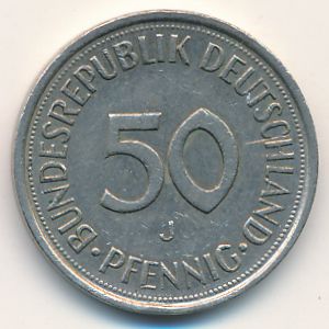 ФРГ, 50 пфеннигов (1981 г.)