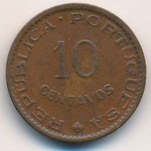 Португальская Индия, 10 сентаво (1959 г.)