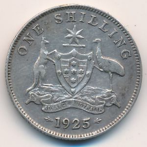 Австралия, 1 шиллинг (1925 г.)