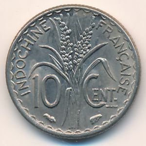 Французский Индокитай, 10 центов (1940 г.)