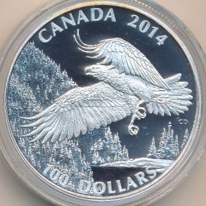 Канада, 100 долларов (2014 г.)
