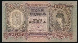Венгрия, 1000 пенгё (1943 г.)
