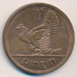 Ирландия, 1 пенни (1968 г.)