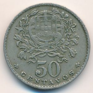 Португалия, 50 сентаво (1961 г.)