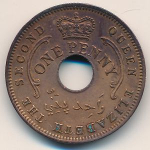 Нигерия, 1 пенни (1959 г.)
