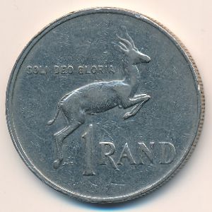 ЮАР, 1 рэнд (1983 г.)