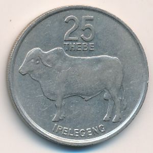 Ботсвана, 25 тхебе (1989 г.)