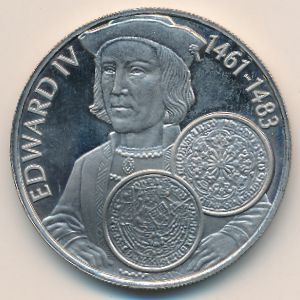 Falkland Islands, 50 pence, 2001