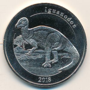 Майотта., 1 франк (2018 г.)