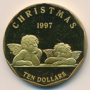 Маршалловы острова, 10 долларов (1997 г.)