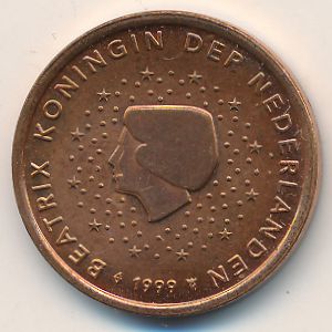 Нидерланды, 5 евроцентов (1999 г.)